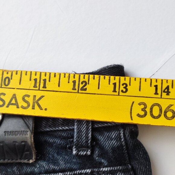 Vintage Santana by Parasuco jeans women's size 31 black curvy high-rise - Picture 11 of 15